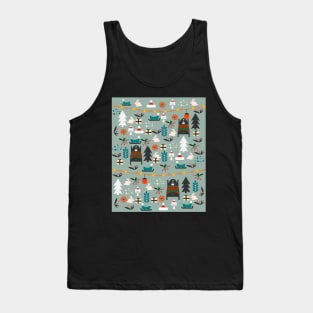 Everybody's waiting for Santa Tank Top